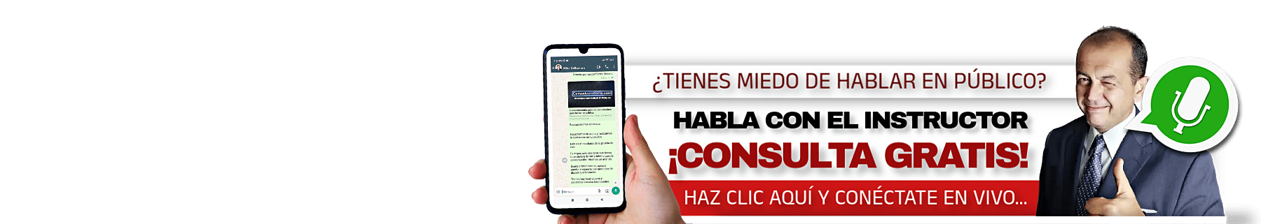 Curso completo para hablar en público